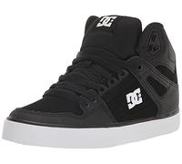 DC Shoes Men's Pure Black/Black/White Hi Top Sneaker Shoes 10