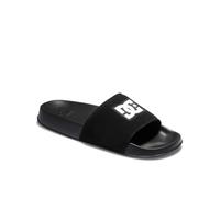 DC Shoes Men's Slide Sandal, negro y blanco, 42 2/3 EU