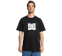 DC Shoes, Metallic Star Camiseta de Manga Corta, Hombres, XL, Black