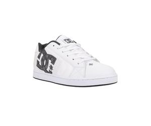 DC Shoes Net - Zapatillas Deportivas para Hombre, Color Blanco/Monogram, Talla 43 EU, White Monogram, 43 EU