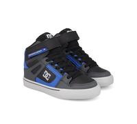 DC Shoes Pure High-Top EV - Zapatillas Altas de Piel para niños, Color Negro
