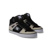 DC Shoes Pure High-Top WC, Zapatillas Hombre, Negro, Gris y marrón, 40.5 EU