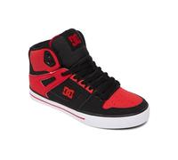 DC Shoes Pure High-Top WC Zapato, Fiery Red/White/Black, 42.5 para Hombre