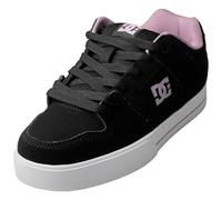 DC Shoes Pure - Zapatillas deportivas para mujer, color negro y lavanda, Lavanda negra, 38 EU
