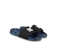 DC Shoes Sandalia para hombre Dc Slide Se, Azul marino y negro., 48.5 EU