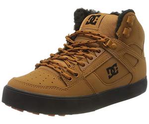 DC Shoes Schuhe - Pure Kids Shoe - D0301069A-BDWD - Black D0301069A - Zapatillas de Skate de Cuero para niño