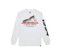 DC Shoes Slathletic Hls - Camiseta de Manga Larga - Hombre - Blanco