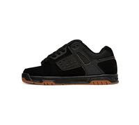 DC Shoes Stag, Zapatillas de Estar por casa Hombre, Black/Gum, 45 EU
