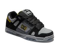 DC Shoes Stag Zapatillas Skateboard Stag Unisex Gris Negro 2023 Original garantizado DC, Gris y negro., 42.5 EU