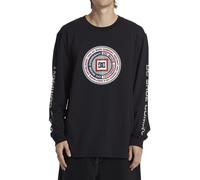 DC Shoes Throwback HLS Camiseta, Black, Estándar para Hombre