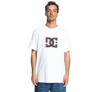 DC Shoes, Tracer Star Camiseta de Manga Corta, Hombres, L, White