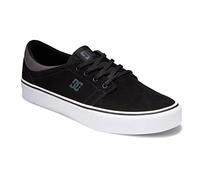 DC Shoes Trase, Zapatillas Hombre, Black/Black/Grey, 39 EU