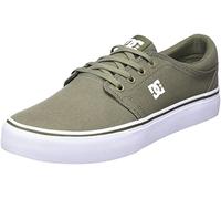 DC Shoes Trase-Zapatillas para Hombre, Olive White, 37.5 EU