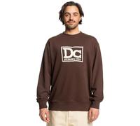 DC Shoes - Tribute Crew Jumper, Hombres, Coffee Bean, M
