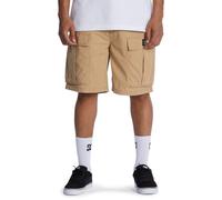 DC Shoes, Tundra Cargo Short Pantalones Cortos, Hombres, XL, Incense