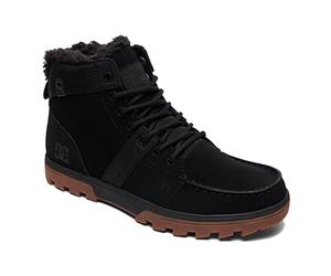 DC Shoes Woodland - Botas de cuero con forro de sherpa para Hombre
