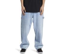 DC Shoes Worker Baggy Carpenter Ril Jeans, Indigo Light, (31 W) EU para Hombre