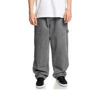 DC Shoes Worker Baggy - Pantalón Vaquero de Carpintero - Hombre - Gris