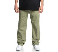 DC Shoes - Worker Relaxed Chino Pant Pantalones, Hombres, Deep Lichen Green, 30/32