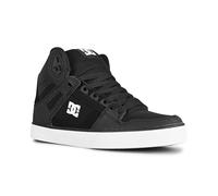 DC Shoes Zapatillas Altas Skateboarding Piel Nobuck Negro/Negro/Blanco