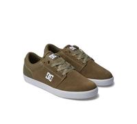 DC Shoes Crisis 2, Zapatillas Hombre, Olive White, 44 EU