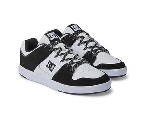 DC Shoes Zapatillas DC Cure para Hombre, Blanco/Negro/Carbono, Talla 42.5 EU, White Black Carbon, 42.5 EU