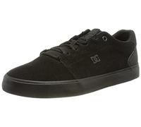 DC Shoes Zapatillas de Piel Hyde para Hombre, Negro, 46.5 EU