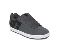 DC Shoes Zapatillas Deportivas Court Graffik para Hombre, Color Gris/Negro/Blanco, Talla 42,5 EU, Dk Grey Black White, 42.5 EU