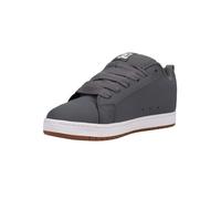 DC Shoes Zapatillas Deportivas Court Graffik para Hombre, Gris/Blanco, Talla 39 EU, Blanco grisáceo, 39 EU