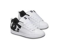 DC Shoes Zapatillas Deportivas Court Graffik para Mujer, Color Blanco/Negro, Talla 40,5 EU