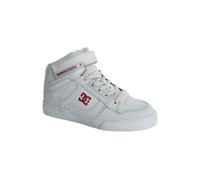 DC Shoes Zapatillas Deportivas Deportivas para niños Pure High Top Ev, Gris y Rojo, 34 EU