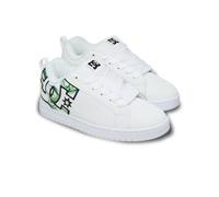 DC Shoes Zapatillas Deportivas para Hombre Court Graffik, Liquid Fuego White, Talla 46 EU