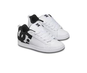 DC Shoes Zapatillas Deportivas para Mujer Court Graffik, Blanco y Negro, 38 EU