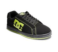 DC Shoes Zapatillas Gaveler para Hombre, Black Lime Green, 38.5 EU