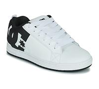 DC Shoes Court Graffik - Zapatos de Piel Para Hombre Zapatillas para Hombre, White Black Black, 50 EU