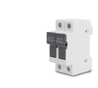 DC Solar Fuse Holder 1000V 1P 15A 20A 25A Photovoltaic Fuse Base Link PV System GPV 10x38mm DIN Rail EKF1-10PVH,práctico