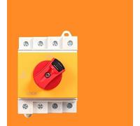 DC Solar Isolator Switch PV 1000V 32A 2P Din Rail Mounting Rotating Handle CE Disconnector For Solar Certified EKD6-DB32,práctico