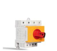 DC Solar Isolator Switch PV 1000V 32A 2P Din Rail Mounting Rotating Handle CE Disconnector For Solar Certified EKD6-DB32,práctico