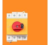 DC Solar Isolator Switch PV 1000V 32A 2P Din Rail Mounting Rotating Handle CE Disconnector For Solar Certified EKD6-DB32,práctico