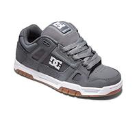 DC Stag Low Top - Tenis de Skate para Hombre, Gris, Goma, 46 EU