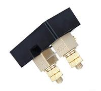 DC Strommess-Shunt 100A 100mV, resistencia de medición de latón con ±0,25% de precisión, térmicamente estable para industria, automoción y sistemas solares, según IEC 61010-1