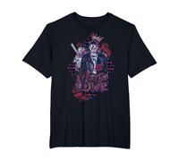 DC Suicide Squad Joker Harley Quinn Mad Love Camiseta, Hombre Tallas Grandes, Negro, 2X Alto