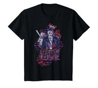 DC Suicide Squad Joker Harley Quinn Mad Love Camiseta, Niños, Negro, 3 años