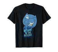 DC Super Friends Batman Swinging Silhouette Camiseta