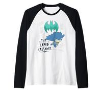DC Super Friends Batman The Caped Crusader Camiseta Manga Raglan