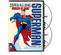 DC Super Villains Superman-Worlds at War [DVD]