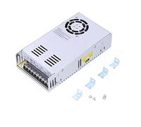 DC Switching Power Supply 400W Aluminum Alloy Shell High Efficiency Voltage Conversion for Industrial Automation LED Displays Electronic Equipment Surveillance Cameras (S-400-12)