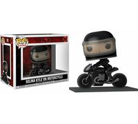 Dc The Batman - Selina Kyle Encendido Moto 9.5cm Pop Rides Figura Vinilo Funko