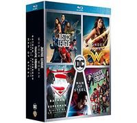 DC Universe - L'intégrale des 5 films : Justice League + Wonder Woman + Suicide Squad + Batman v Superman : L'aube de la justice + Man of Steel [Francia] [Blu-ray]