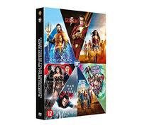 DC Universe - L'intégrale des 6 films : Justice League + Wonder Woman + Suicide Squad + Batman v Superman : L'aube de la justice + Man of Steel + Aquaman [Francia] [DVD]